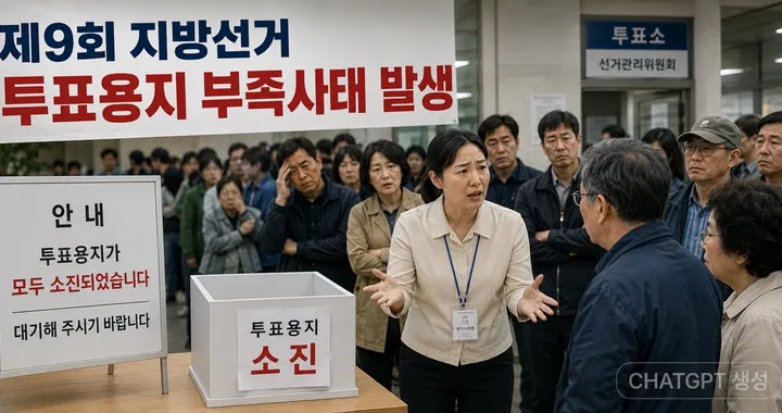 제9회 지방선거 투표용지 부족 사태 정리 (2026.06.03) — 어디서, 왜, 어떻게 됐나